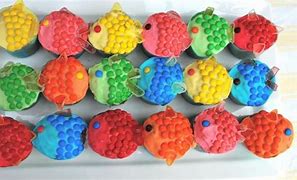 Image result for Fish Tank Cupcakes