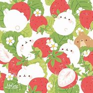 Image result for Strawberry Bunny Kawaii