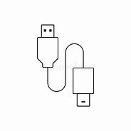 Image result for A USB Cord with a Lightning Symbol