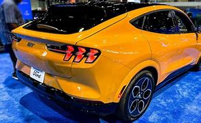 Image result for Mustang Mach E Orange