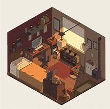 Image result for Isometric Illustration Aesthetic
