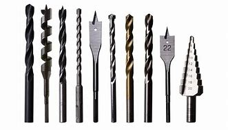 Image result for Different Drill Bits
