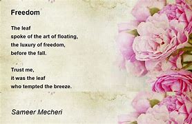 Image result for Freedom Poem