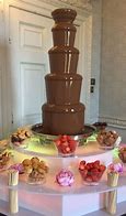 Image result for Vintage Chocolate Fountain