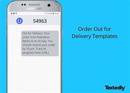 Image result for Your Package Was Delivered SMS Template