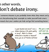 Image result for Correct Use of Irony Meme