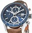 Image result for Tag Heuer Carrera Calibre 16 Blue Leather Strap