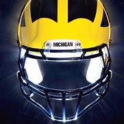 Image result for Michigan Football Helmet Design