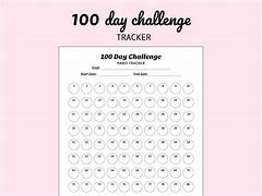Image result for 100 Day Challenge Money Free Printable