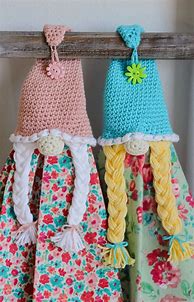 Image result for Crochet Gnome Towel Holder Free Pattern