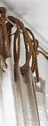Image result for Hanging Curtains with Rope