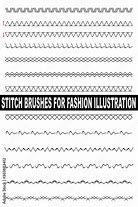Image result for Stitch Brush Illustrator