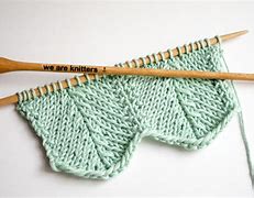 Image result for Chevron Knitting Stitch