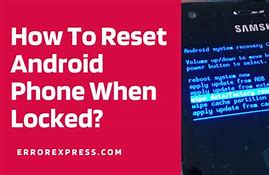 Image result for How to Reset a Phone