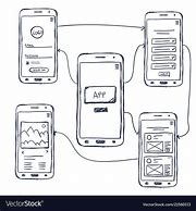 Image result for Phone Application Doodle