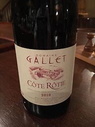Image result for Gallet Henri Philippe Cote Rotie