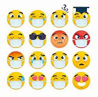 Image result for Smiley Face Mask Emoji