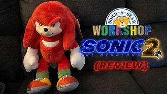 Image result for Sonic 2 Movie Plush Sonic vs Knux