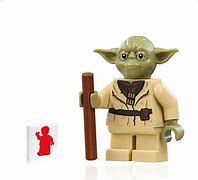 Image result for LEGO Star Wars Yoda Minifigure
