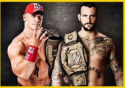 Image result for CM Punk Wrestling John Cena