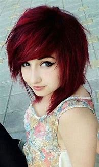 Image result for Cute Emo Girl Hair