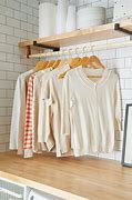 Image result for Laundry Room Rod for Hanging Clothes
