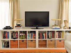 Image result for Bookcase for TV Stand