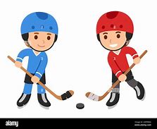 Image result for Boys Playing Hockey Cartoon