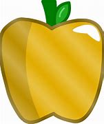 Image result for Golden Apple Transparent Background