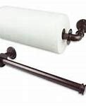 Image result for Under Cabinet Mounted Paper Towel Holder