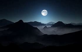 Image result for Dark Scenery Moon