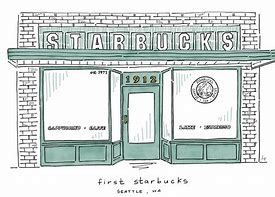 Image result for Seattle Artist Starbucks Print