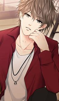 Image result for Cute Anime Boy Brown Hair