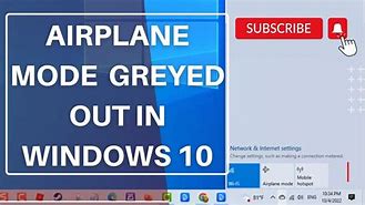 Image result for Airplane Mode Grayed Out Cannot Turn Off