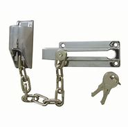 Image result for Door Chain Lock with Key