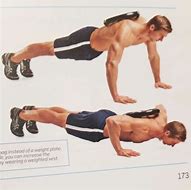 Image result for Weighted Backpack Pushups