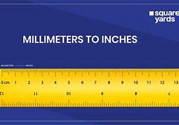 Image result for How Many mm Makes 1 Inch