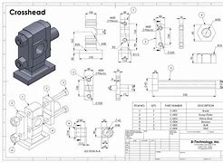 Image result for Mechanical Assembly Drawing with Line Types
