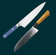 Image result for Santoku vs Chef Knife