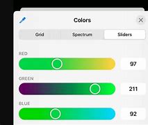 Image result for iOS Color Picker Element