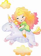 Image result for Little Girl Unicorn Art
