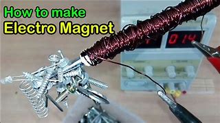 Image result for How to Build an Electromagnet