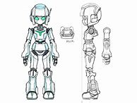 Image result for Robot Kid Character Art