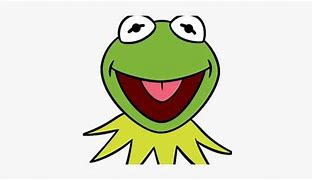 Image result for Kermit Face Drawing