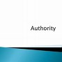 Image result for Authority in English Definition