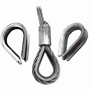 Image result for Stainless Steel Wire Rope Cable with Thimble