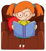 Image result for read books clip art