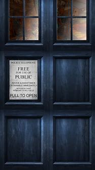 Image result for TARDIS Door Wallpaper