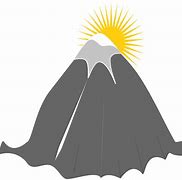 Image result for Mountain Sun Clip Art