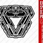 Image result for Iron Man Arc Reactor Vector